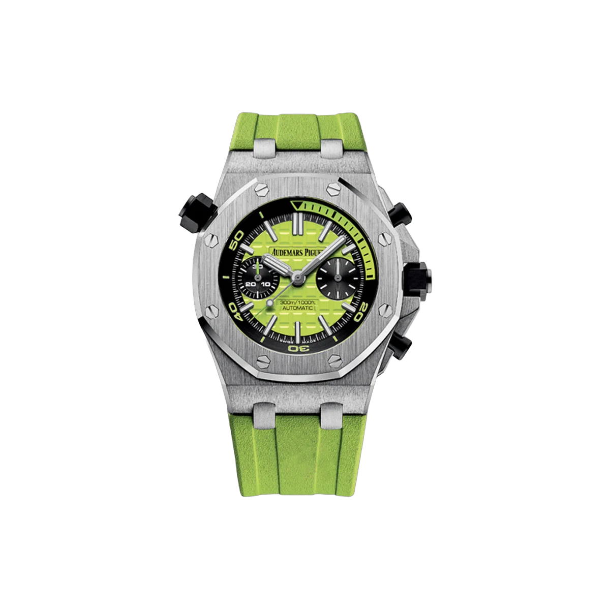 Audemars Piguet Royal Oak Offshore Diver 26703ST.OO.A038CA.01 Chronograph 42mm Green Limited