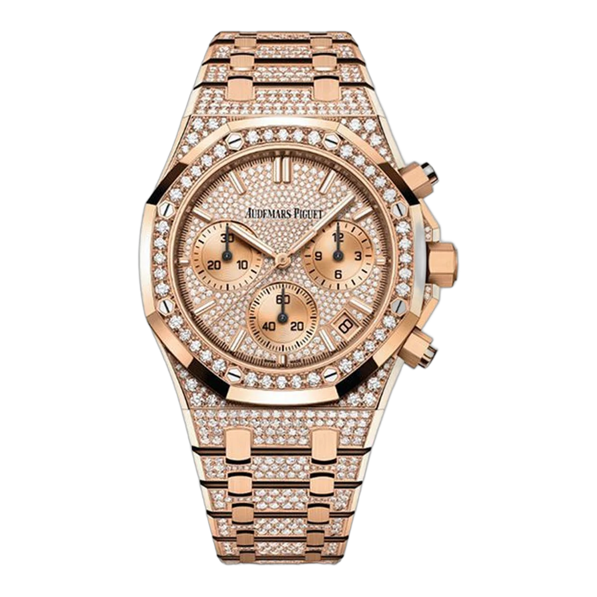 Audemars Piguet Royal Oak Selfwinding Chronograph 26242Or.Zz.1322Or.01 “50Th Anniversary” 41Mm Rose Gold Men’S Watch