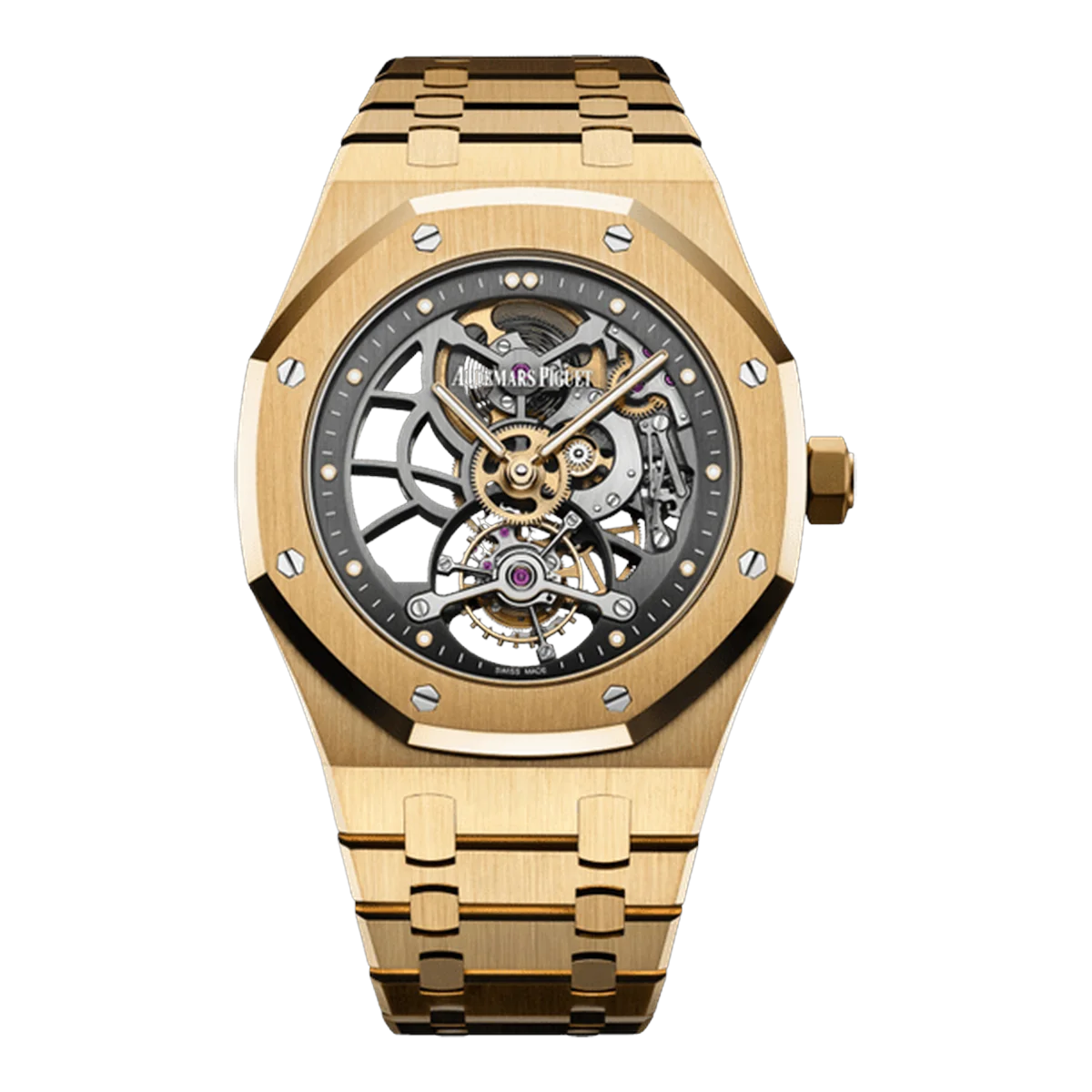 Audemars Piguet Royal Oak Tourbillon 26513BA.OO.1220BA.01 Extra-Thin Slate Grey Skeleton Dial 41Mm Men's Watch