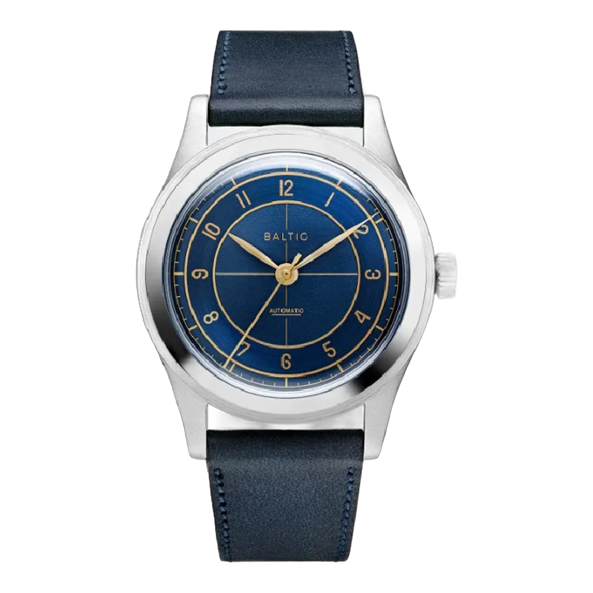 Baltic HMS 002 Blue Gilt Automatic Miyota Blue Dial 38mm Unisex Watch