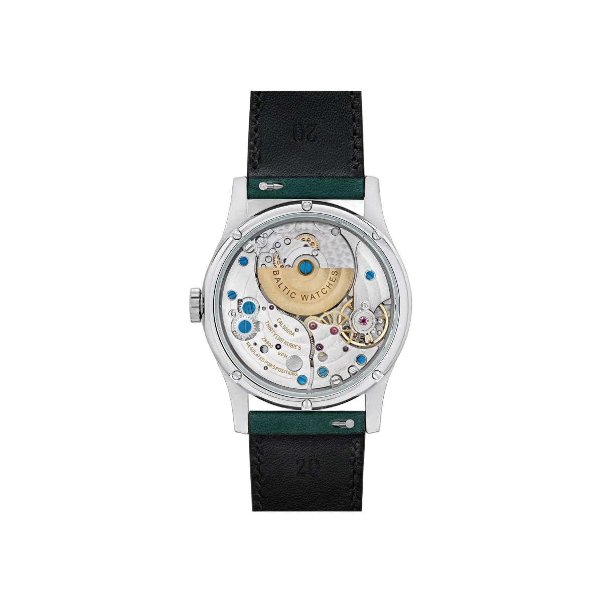 Baltic Micro Rotor MR01 Automatic Stainless Steel 36mm Salmon Dial Unisex Watch – additional product photo 3
