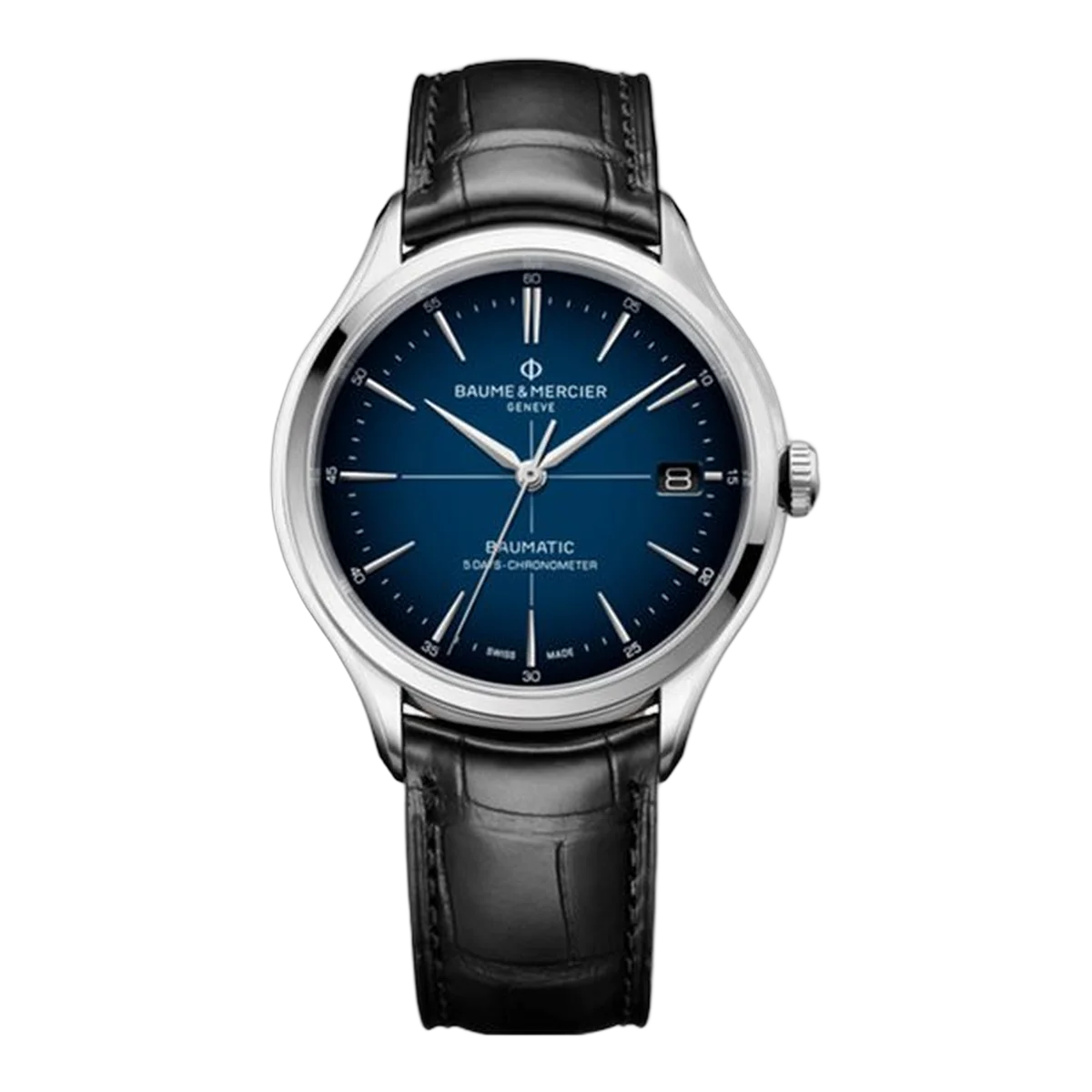 Baume &amp; Mercier Clifton Baumatic Fantastic Blue Dial Men's Watch