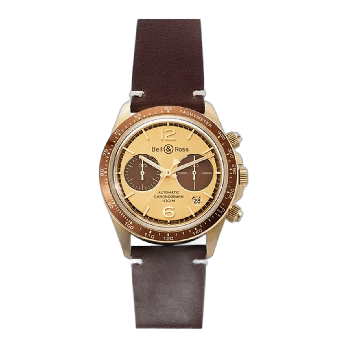 Bell &Amp; Ross Bellytanker "El Mirage" Men's Watch Limited Edition 100 Pcs Ref. Brv294-Rr-Br/Sca