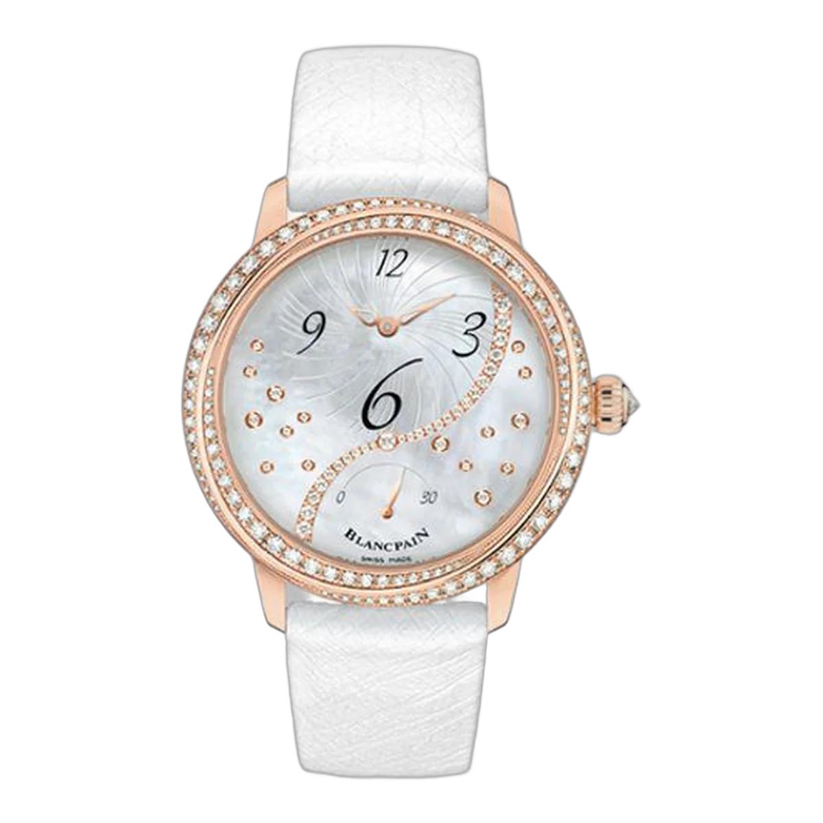 Blancpain Heure Decentree Ladies Watch Ref. 3650A-3754-58B