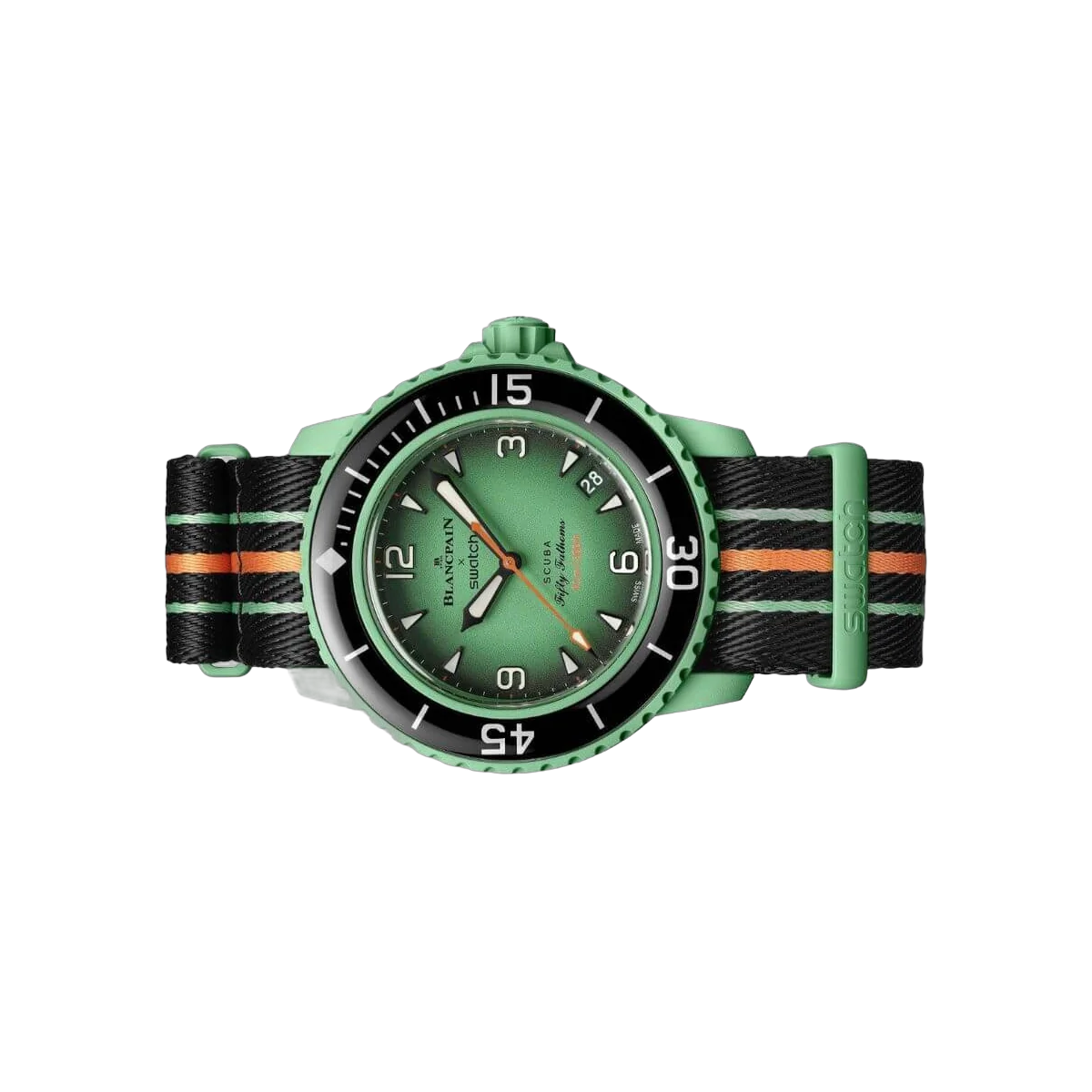 Blancpain x Swatch Indian Ocean SO35I100 Scuba Fifty Fathoms Collection – additional product photo 10