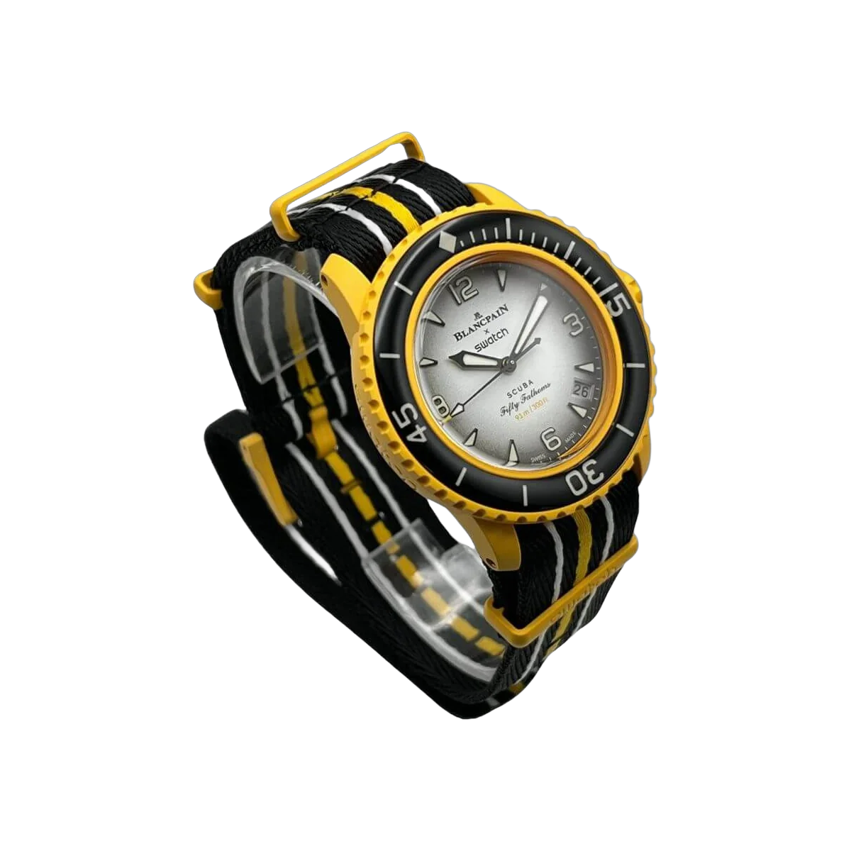 Blancpain x Swatch Pacific Ocean SO35P100 Scuba Fifty Fathoms Collection – additional product photo 8
