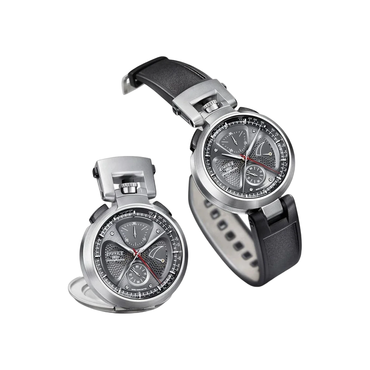 Bovet Sergio SEPIN001 Split Second Chronograph Limited Edition 250Pcs 45mm Gray Dial Men's Watch – additional product photo 2
