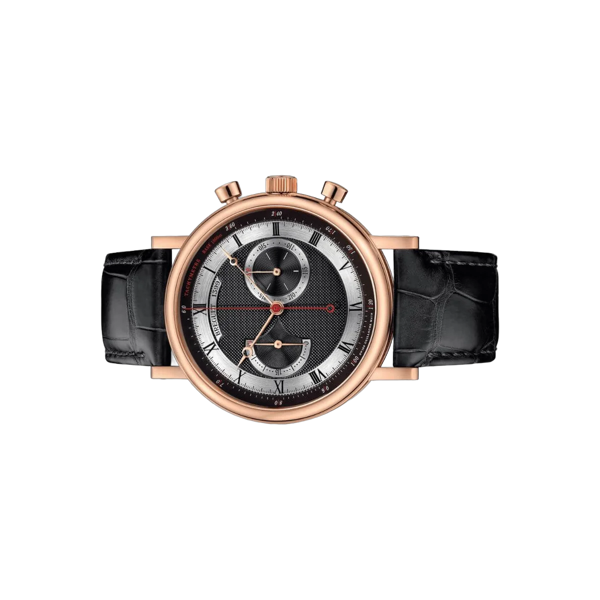 Breguet Classique 5287R/92/9ZU Chronograph Black Rhodium Plated Dial Men's Watch – additional product photo 2