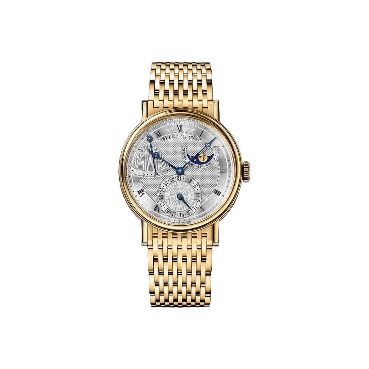 Breguet Classique 7137BA/11/AV0 Power Reserve Automatic Silver Dial 39MM Unisex Watch