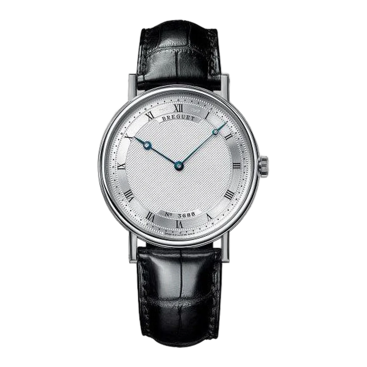 Breguet Classique Ultra Slim 38Mm 18K White Gold Mens Watch