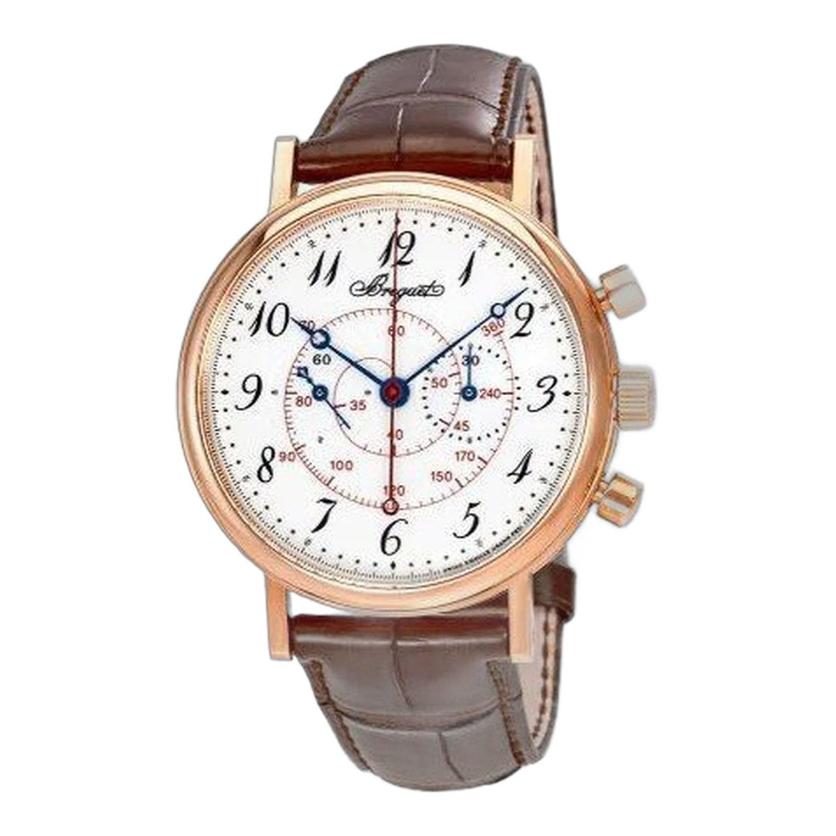 Breguet Classique White Enamel Dial 18Kt Rose Gold 40Mm Men's Watch