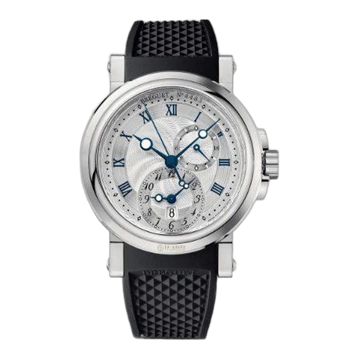 Breguet Marine Automatic Dual Time Stainless Steel 42Mm Men's Watch