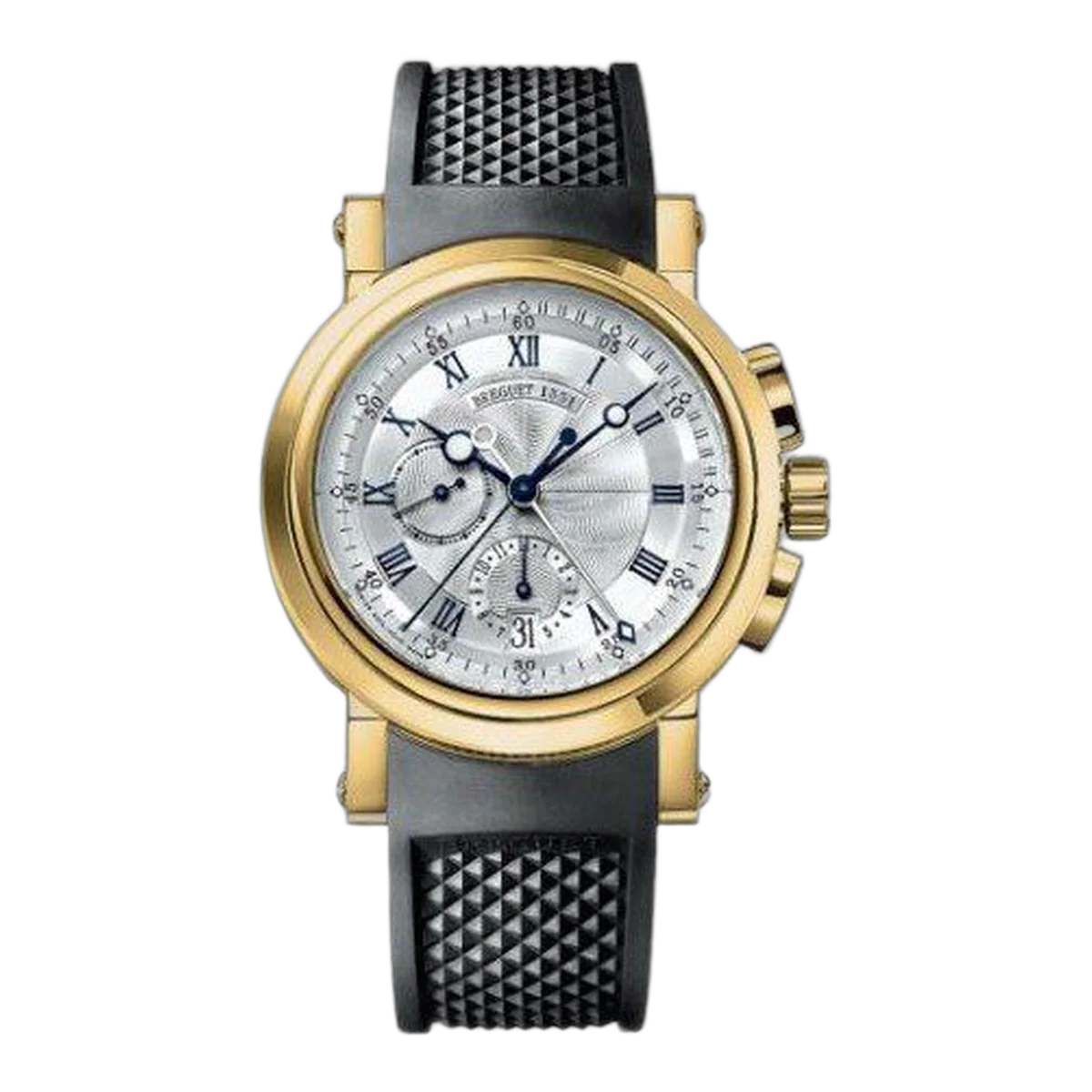 Breguet Marine Chronograph 18Kt Yellow Gold 42Mm Men's Watch