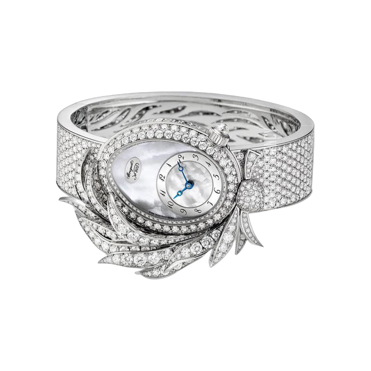 Breguet Rêve De Plume Haute Joaillerie High Jewellery GJE15BB20.8924/M01 White Gold 34mm MOP Dial Ladies Watch – additional product photo 2
