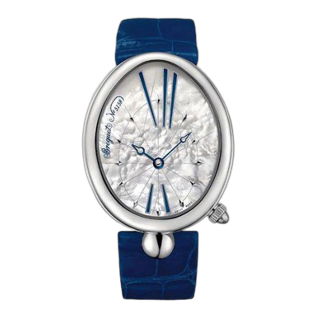 Breguet Reine De Naples 35.5Mm X 43.75Mm Stainless Steel Ladies Watch
