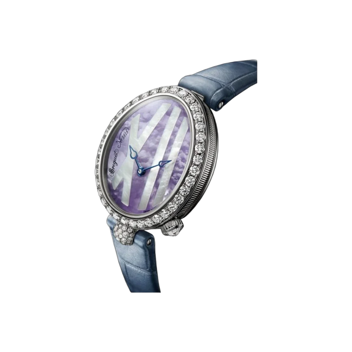 Breguet Reine De Naples 9818BB/5V/922/DD0D Automatic Lavander Mop Dial Ladies Watch – additional product photo 2