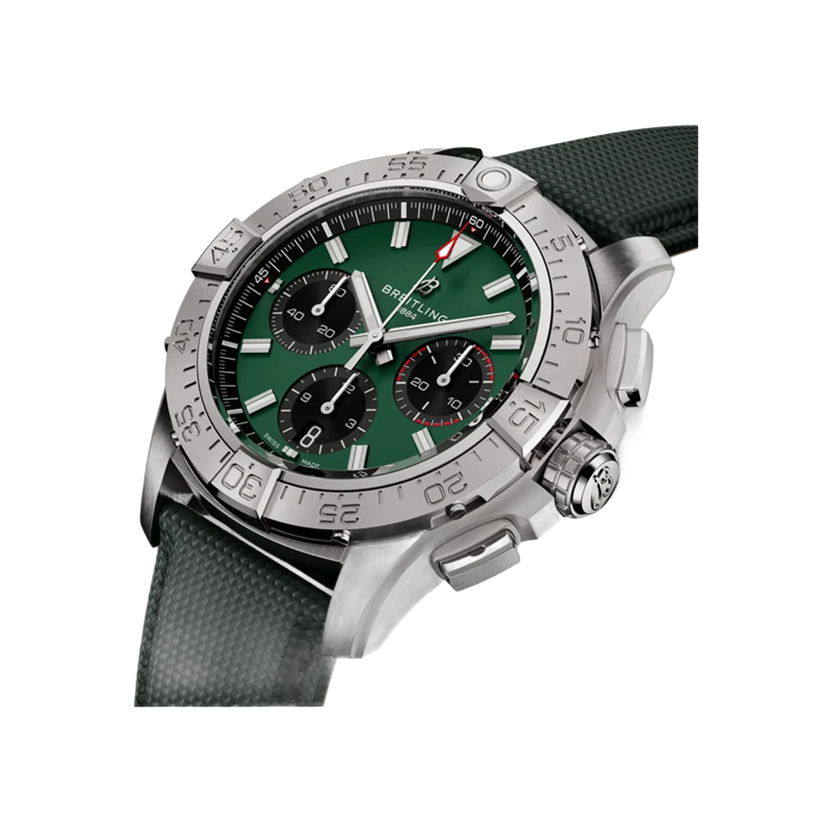 Breitling Avenger B01 AB0146101L1X1 Stainless Steel 42mm Green Dial Men's Watch – additional product photo 2
