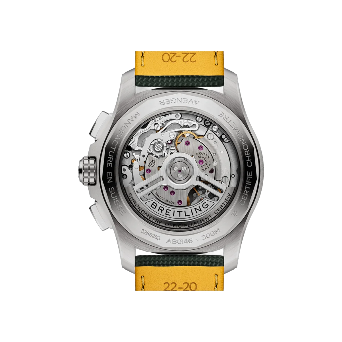 Breitling Avenger B01 AB0146101L1X1 Stainless Steel 42mm Green Dial Men's Watch – additional product photo 4