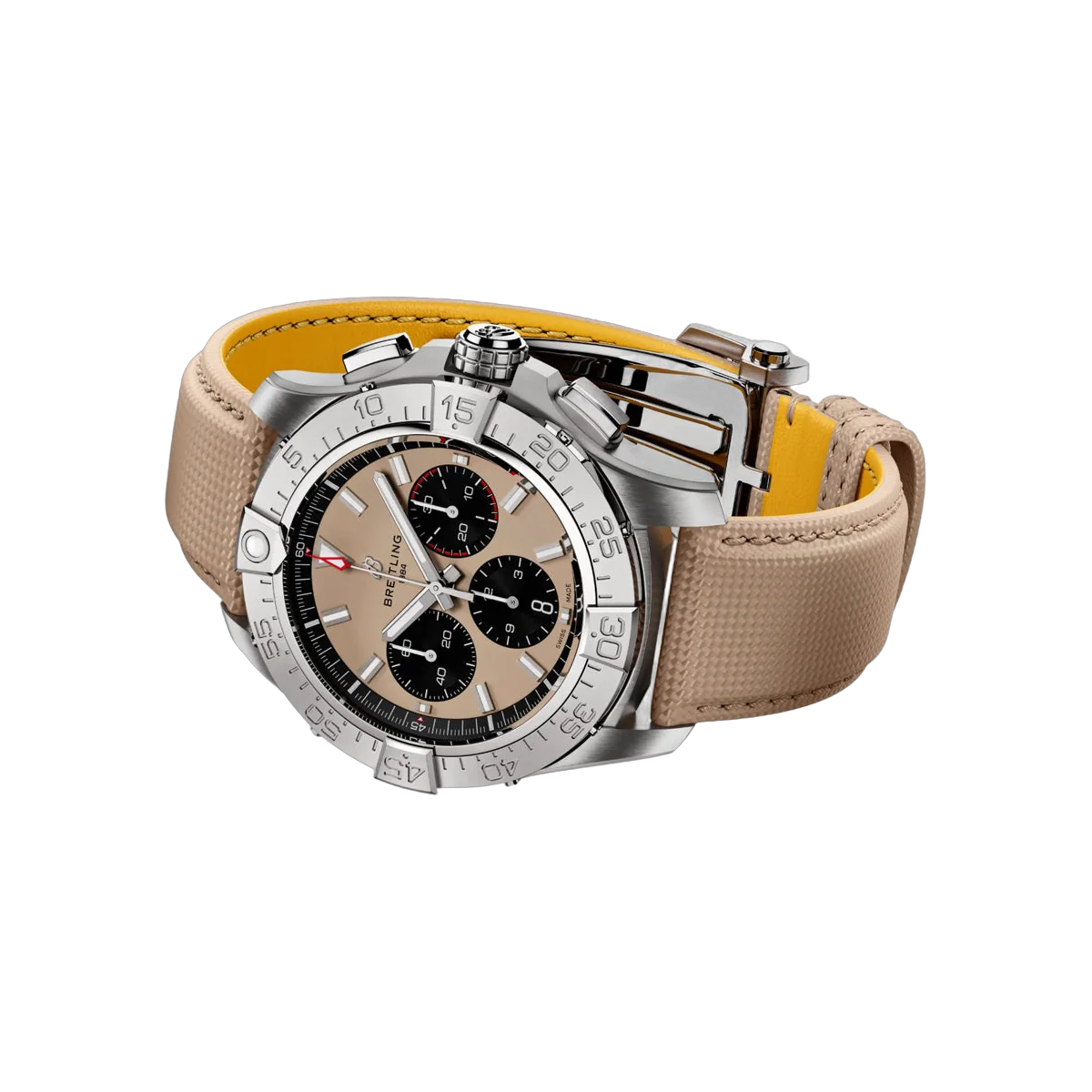 Breitling Avenger B01 AB0147101A1X1 Stainless Steel 44mm Sand Dial Men's Watch – additional product photo 3