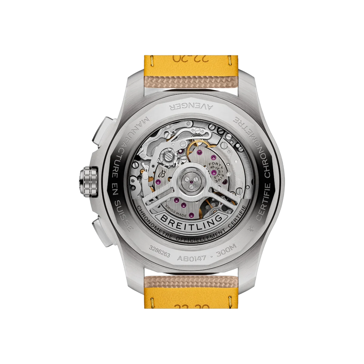 Breitling Avenger B01 AB0147101A1X1 Stainless Steel 44mm Sand Dial Men's Watch – additional product photo 4