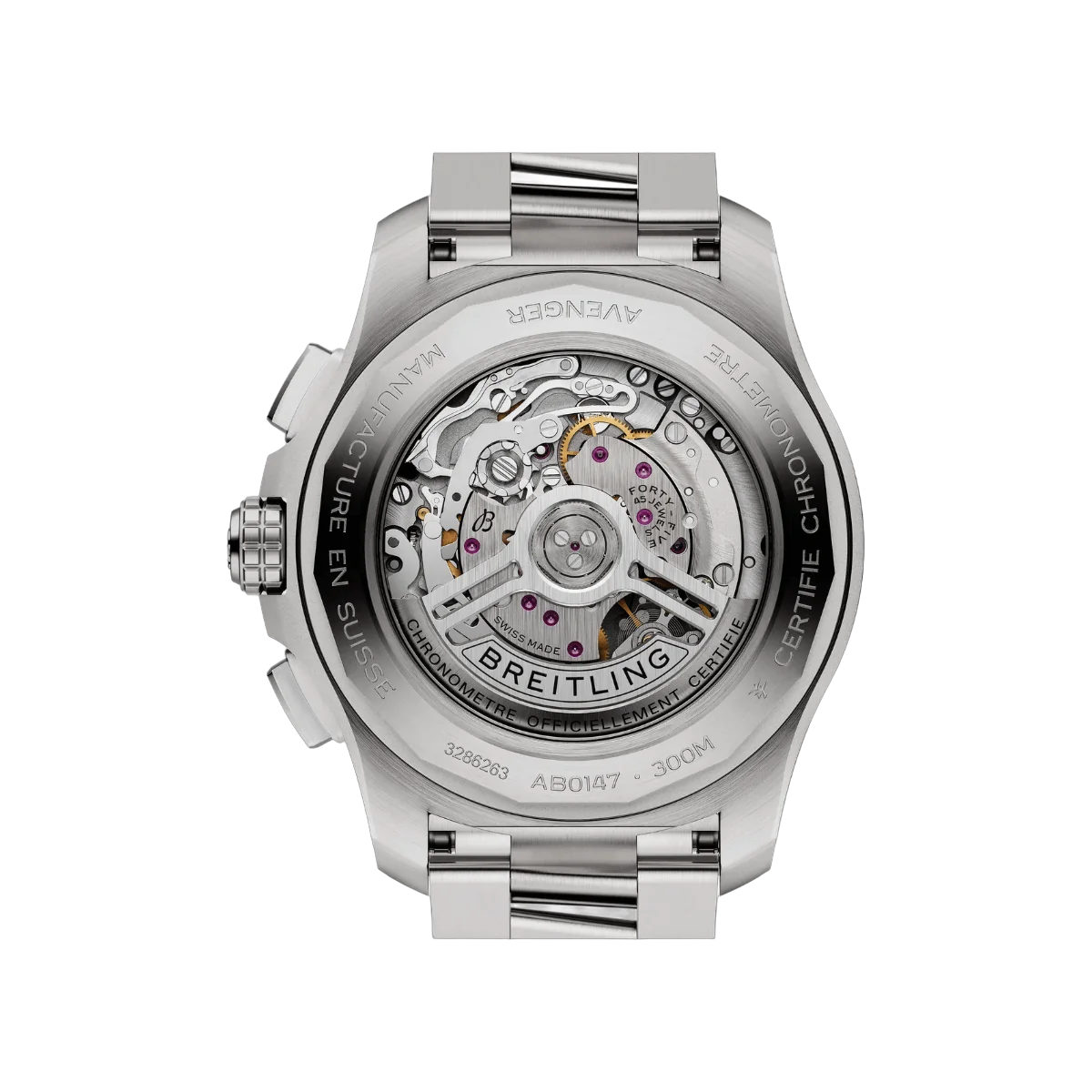 Breitling Avenger B01 Chronograph AB0147101B1A1 44mm Black Dial Mens Watch – additional product photo 2