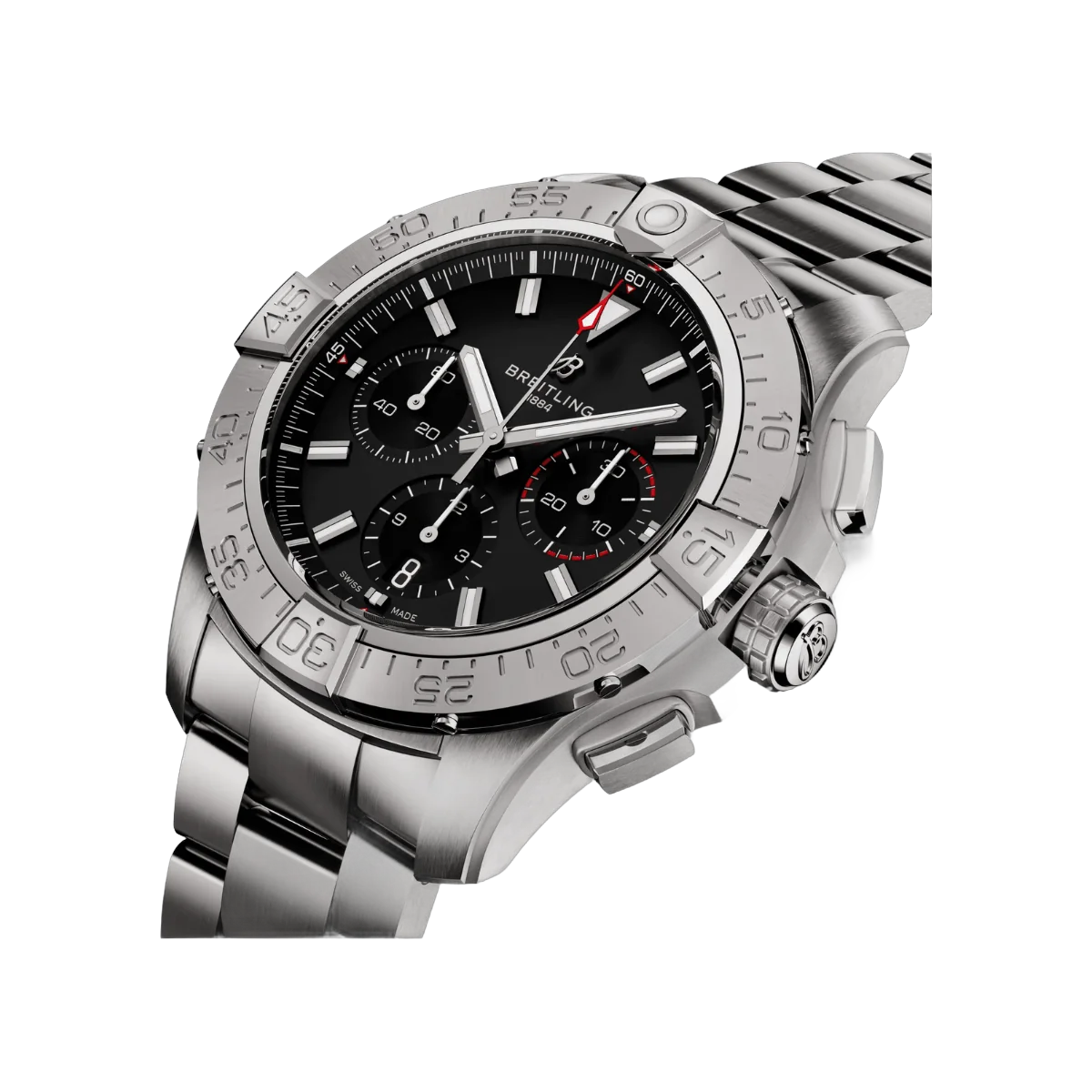Breitling Avenger B01 Chronograph AB0147101B1A1 44mm Black Dial Mens Watch – additional product photo 4