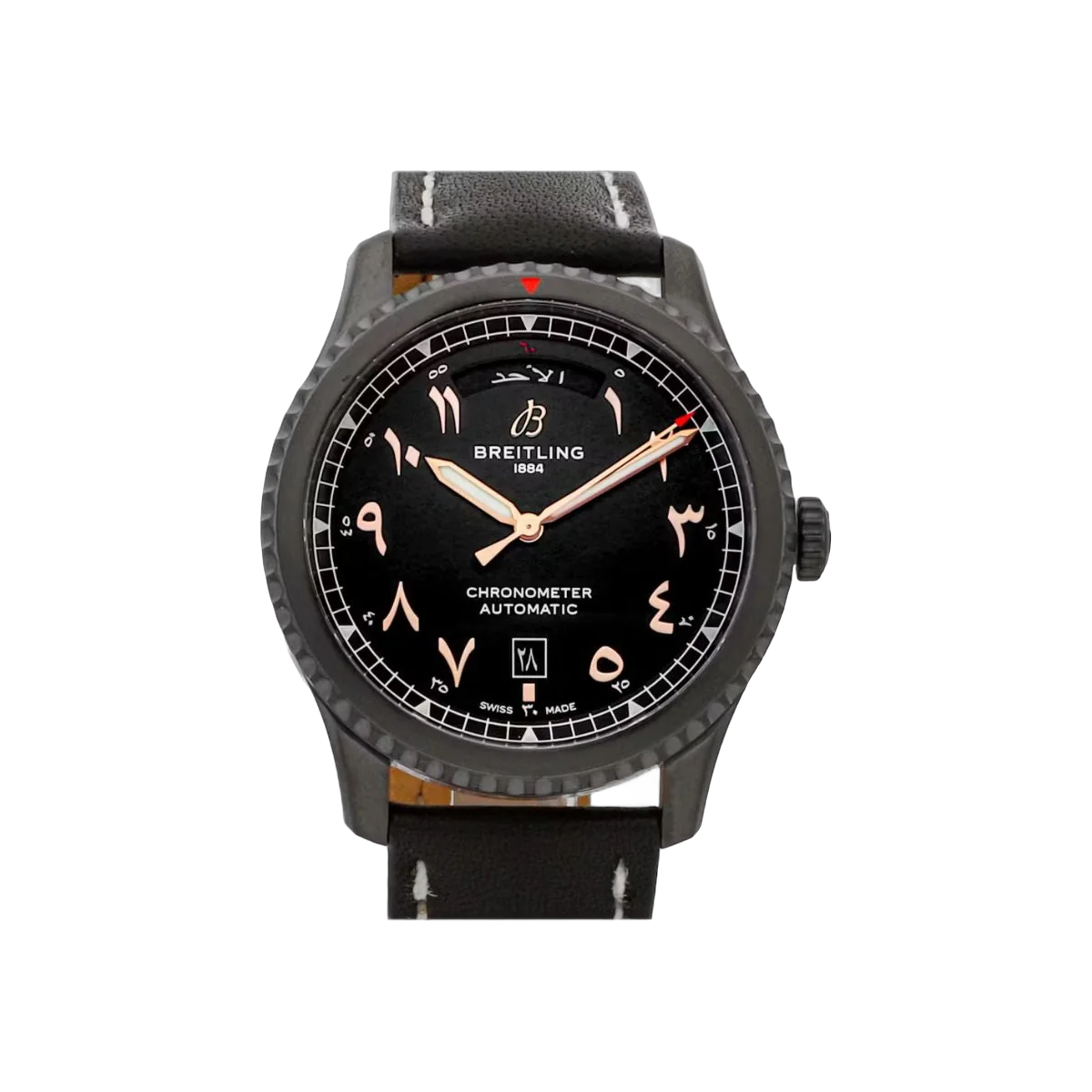 Breitling Aviato M453301A1B1X2 8 Day And Date Etihad Airways Limited Edition