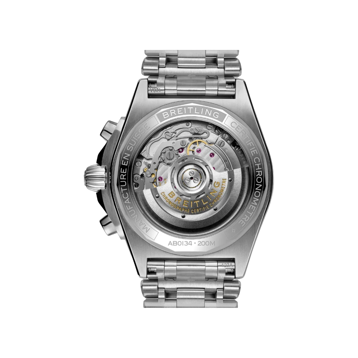 Breitling Chronomat B01 AB0134101K1A1 Stainless Steel 42mm Brown Dial Mens Watch – additional product photo 2