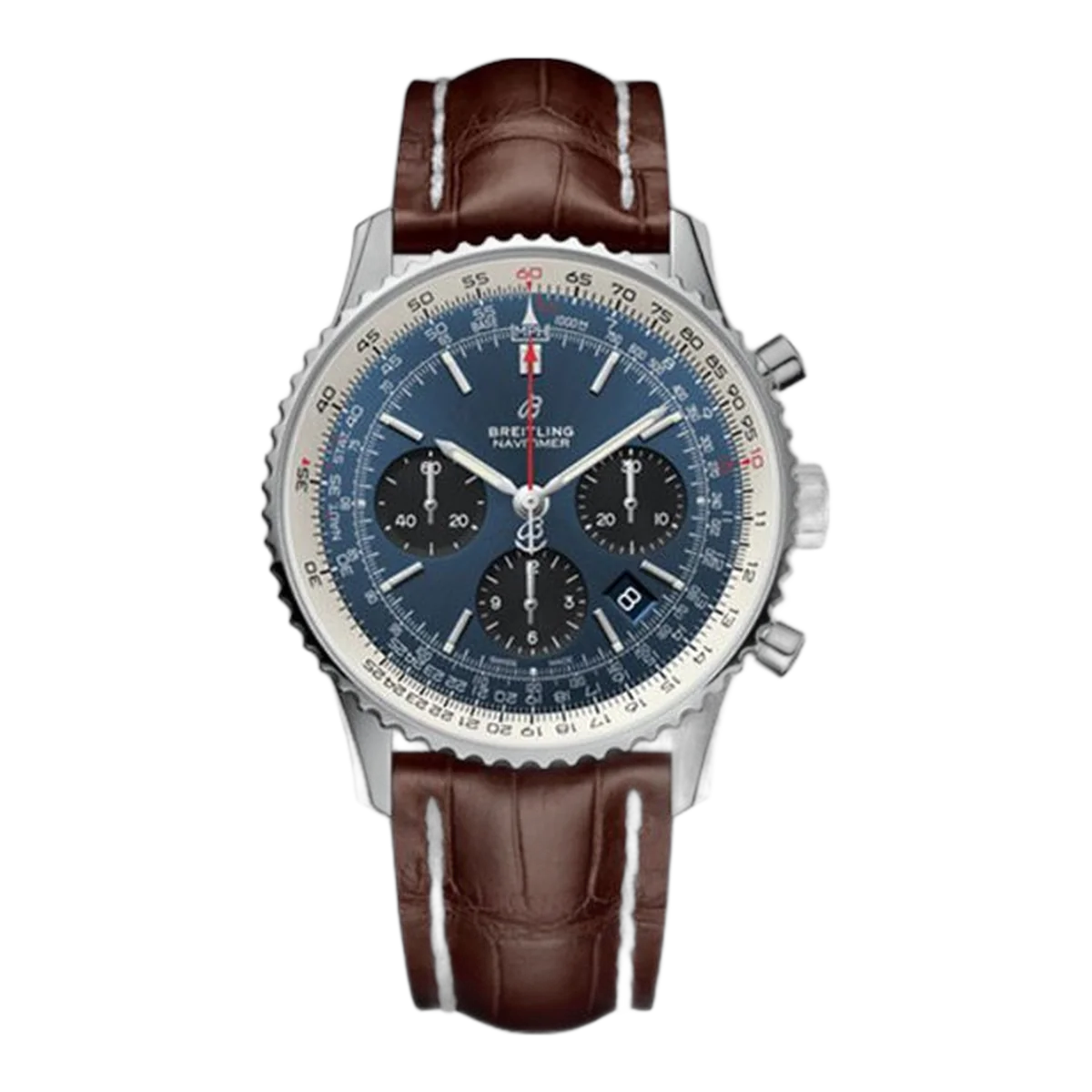 Breitling Navitimer 1 Chronograph Chronometer Blue 43Mm Stainless Steel Men's Watch