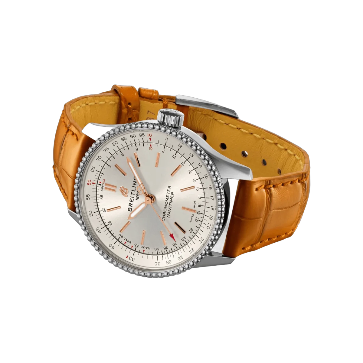 Breitling Navitimer A17395F41G1P3 Automatic Stainless Steel Case Silver Dial – additional product photo 2