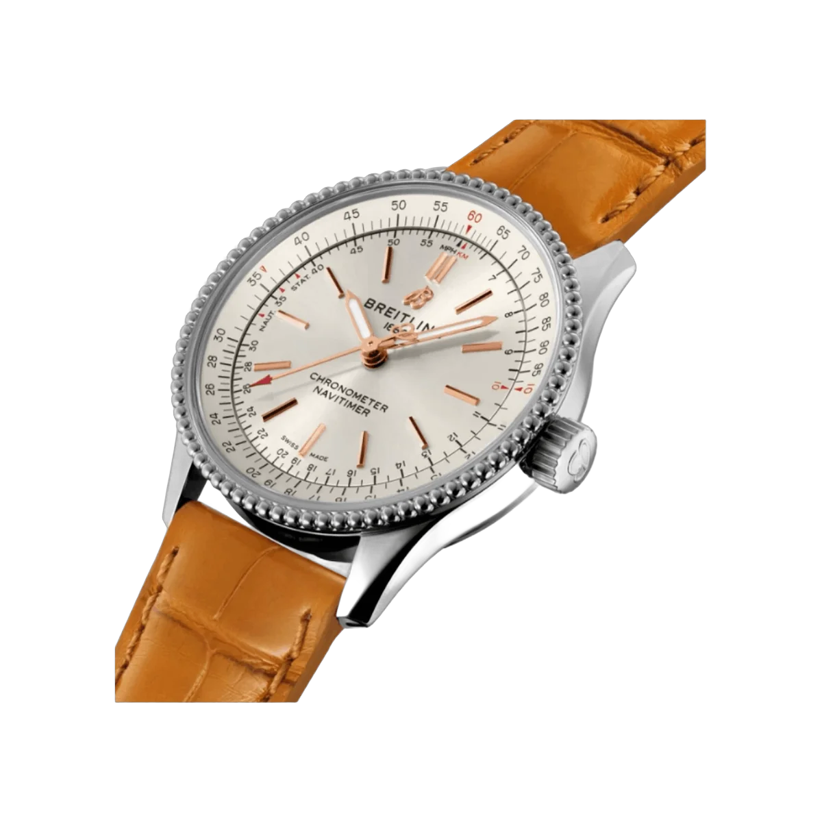 Breitling Navitimer A17395F41G1P3 Automatic Stainless Steel Case Silver Dial – additional product photo 3