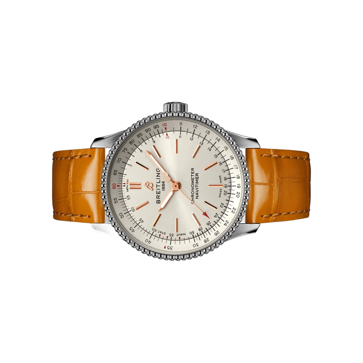 Breitling Navitimer A17395F41G1P3 Automatic Stainless Steel Case Silver Dial – additional product photo 5