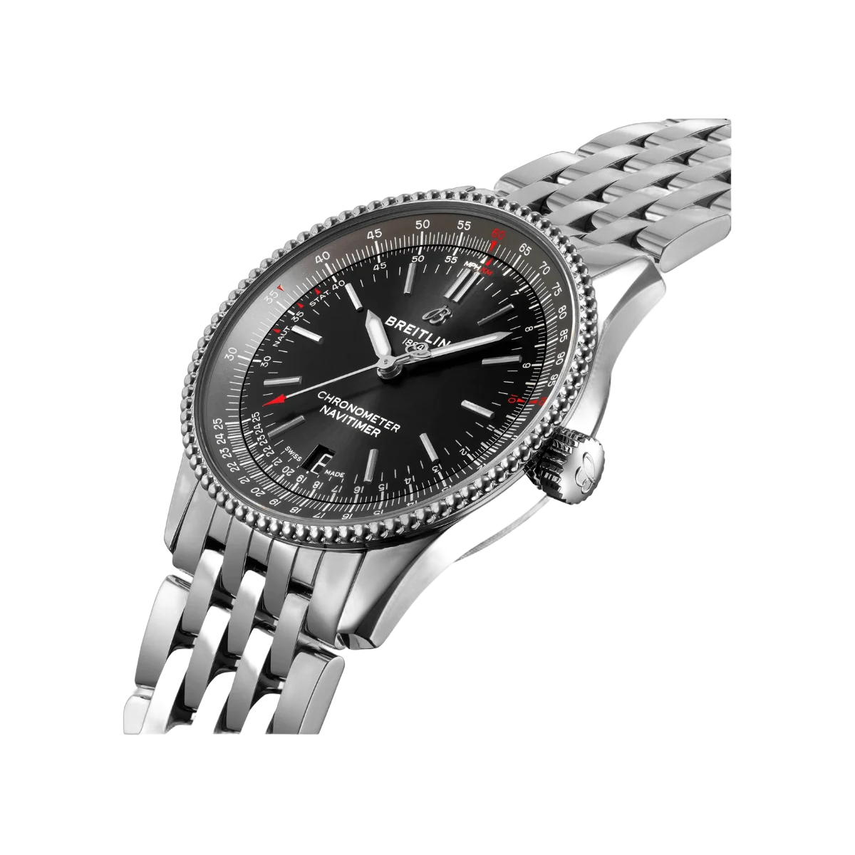 Breitling Navitimer Automatic A17325241B1A1 38mm Black Dial Mens Watch – additional product photo 4