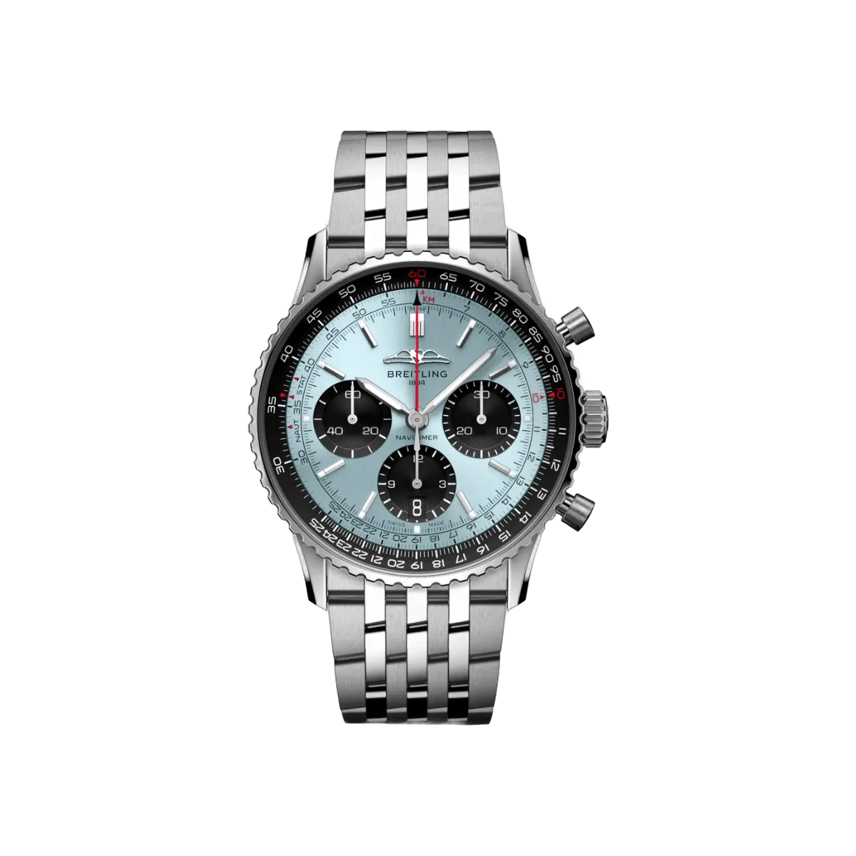 Breitling Navitimer B01 Chronograph AB0139241C2A1 41mm Blue Dial Mens Watch