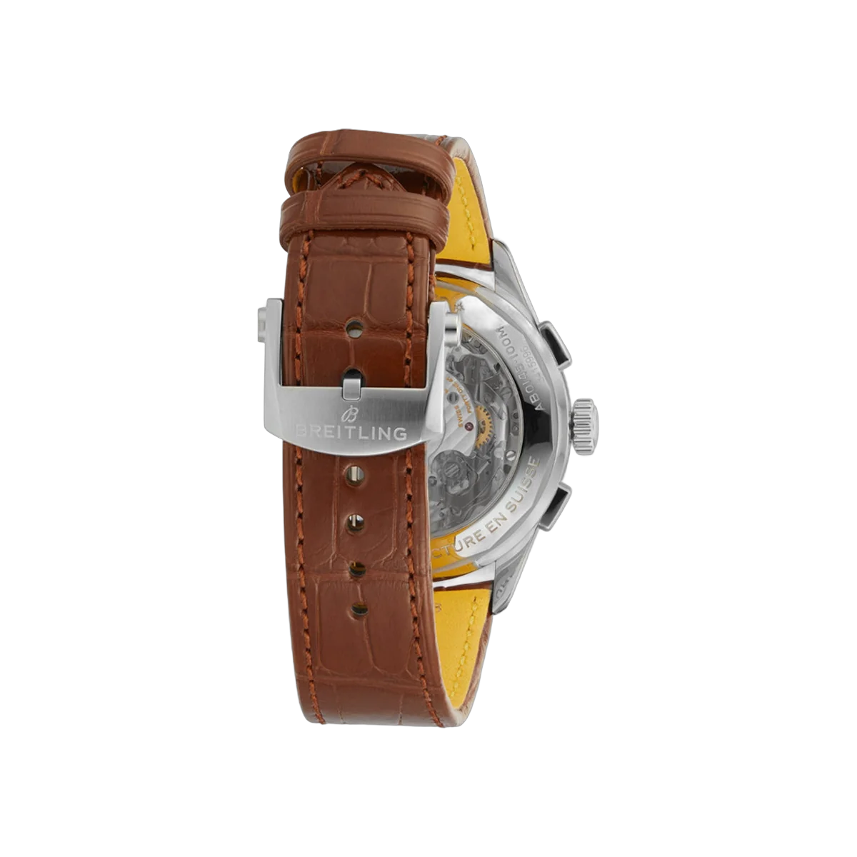 Breitling Premier B01 AB0145371L1P1 Stainless Steel 42mm Green Dial Men's Watch – additional product photo 5