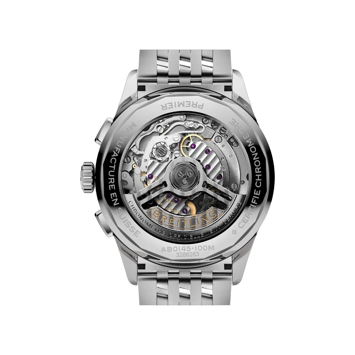 Breitling Premier B01 Chronograph AB0145331K1A1 42mm Brown Dial Mens Watch – additional product photo 2