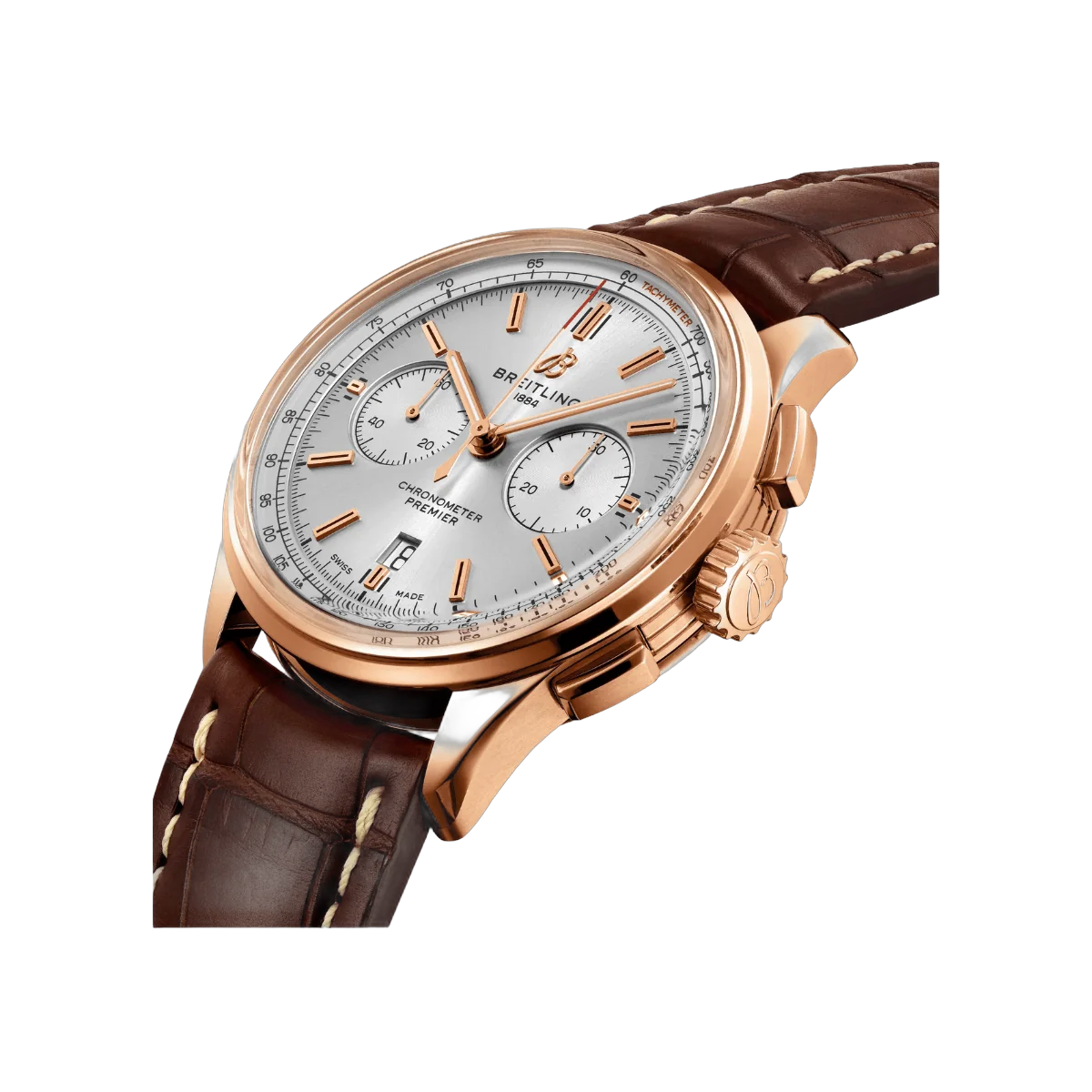 Breitling Premier B01 Chronograph RB0118371G1P1 42mm Grey Dial Mens Watch – additional product photo 3
