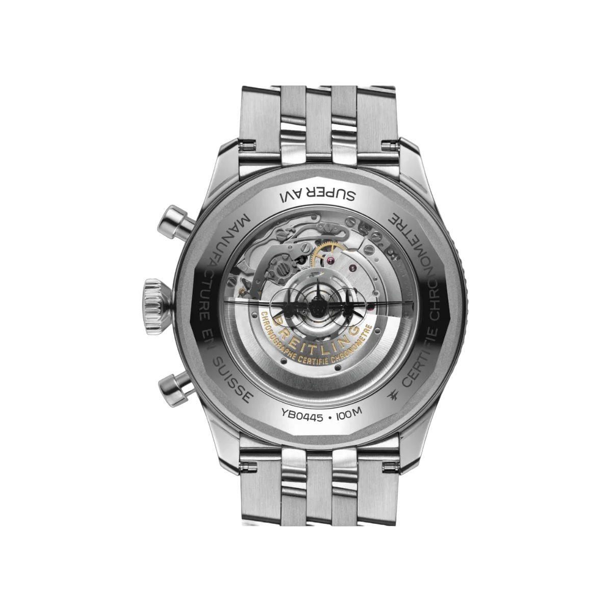 Breitling Super AVI Chronograph YB04451A1B1A1 GMT 46 Mosquito 46mm Black Dial Men's Watch – additional product photo 2