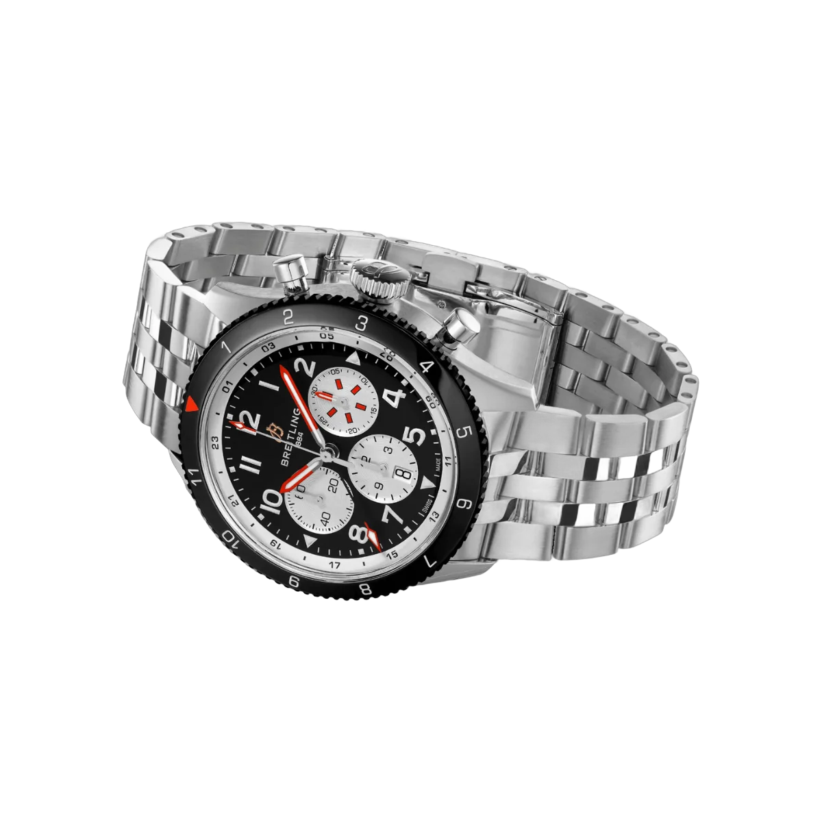 Breitling Super AVI Chronograph YB04451A1B1A1 GMT 46 Mosquito 46mm Black Dial Men's Watch – additional product photo 3