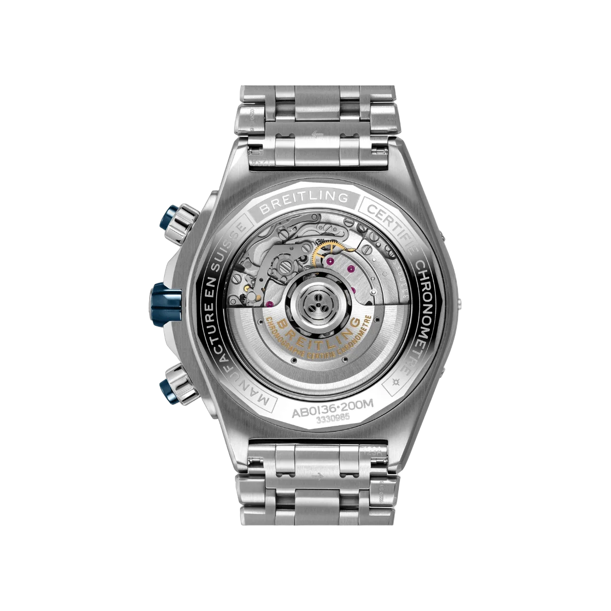 Breitling Super Chronomat B01 AB0136161C1A1 44mm Blue Dial Mens Watch – additional product photo 2