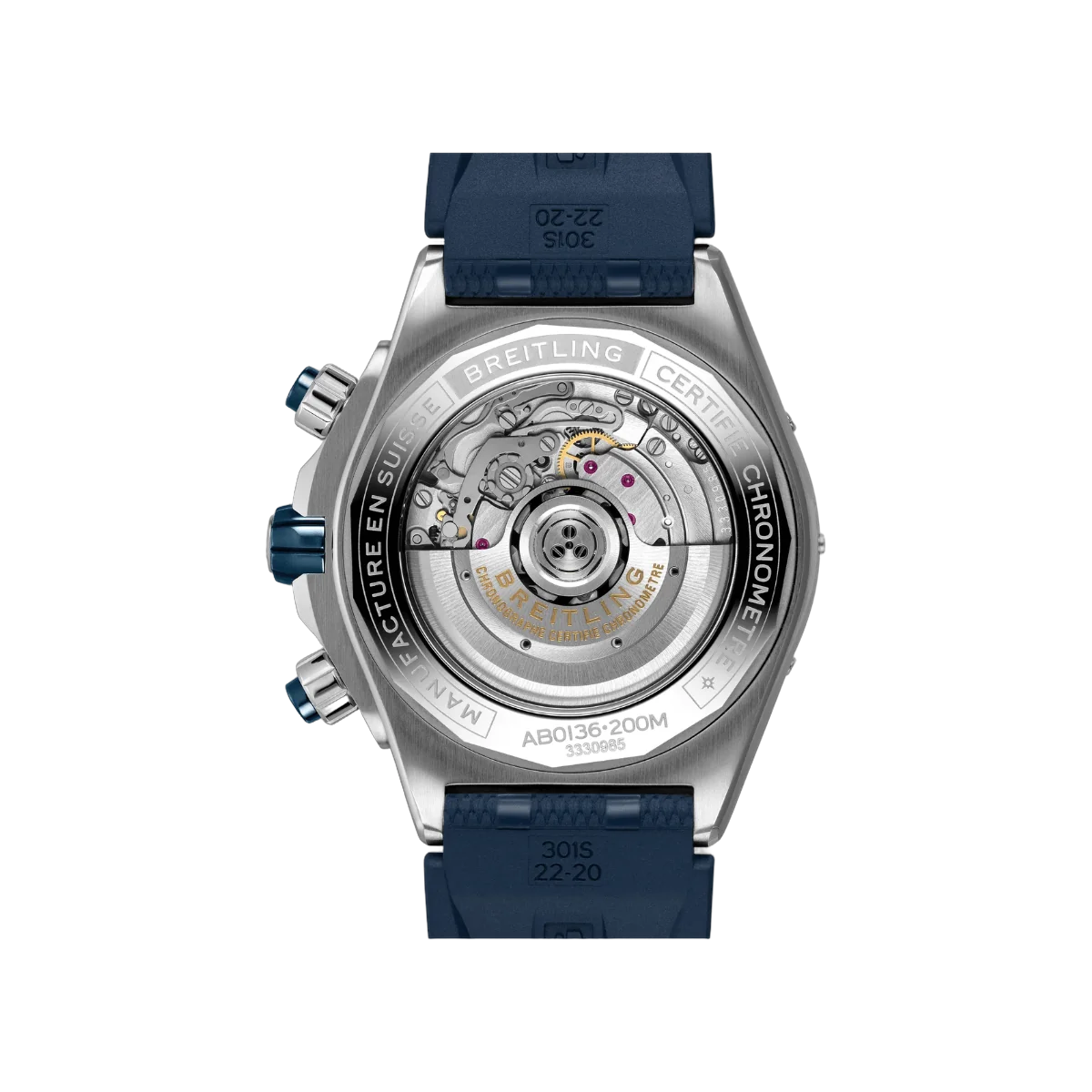 Breitling Super Chronomat B01 AB0136161C1S1 44mm Blue Dial Mens Watch – additional product photo 2