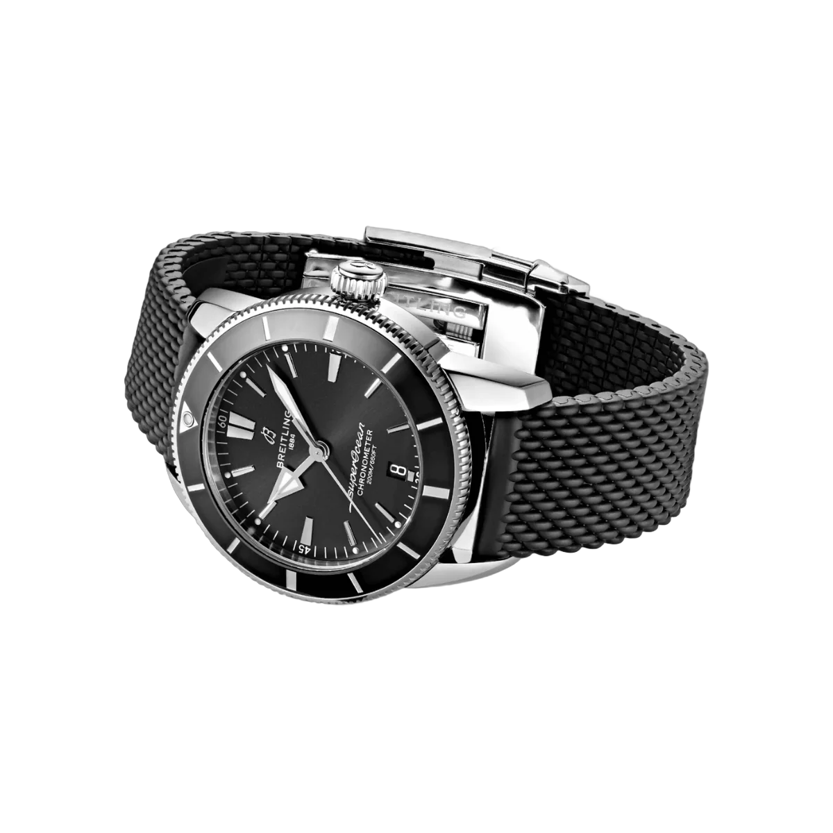 Breitling Superocean Heritage B20 AB2030121B1S1 Stainless Steel 44mm Black Dial Mens Watch – additional product photo 3