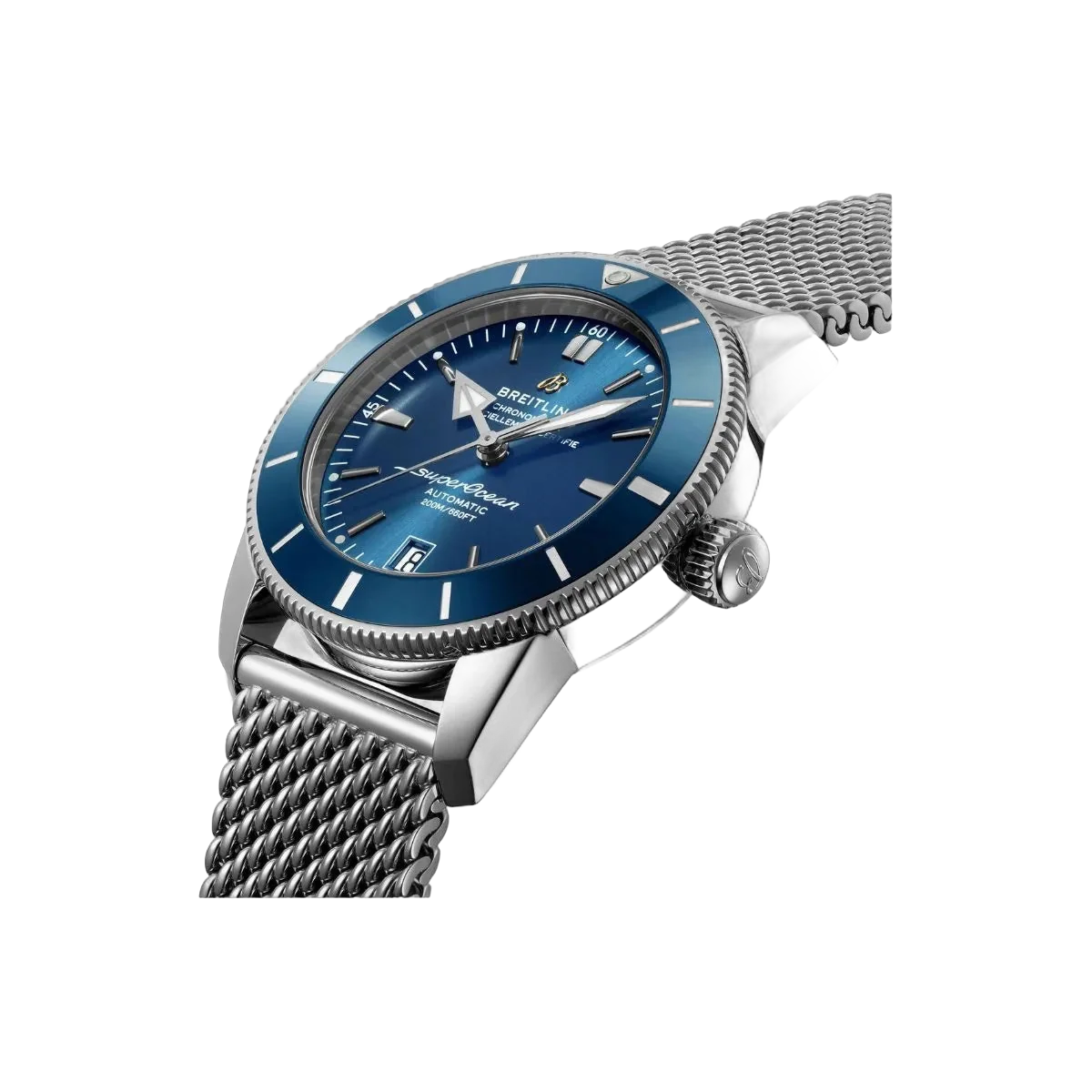 Breitling Superocean Heritage Ii 42Mm Stainless Steel With Blue Dial Men's Watch – additional product photo 3
