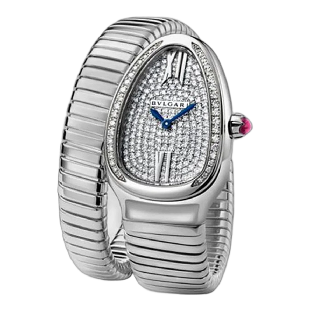Bulgari Serpenti Tubogas Diamond 35Mm Ladies Watch