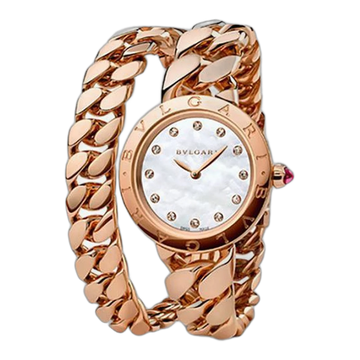 Bvlgari Bulgari Catene 31Mm Rose Gold Case Ladies’ Watch