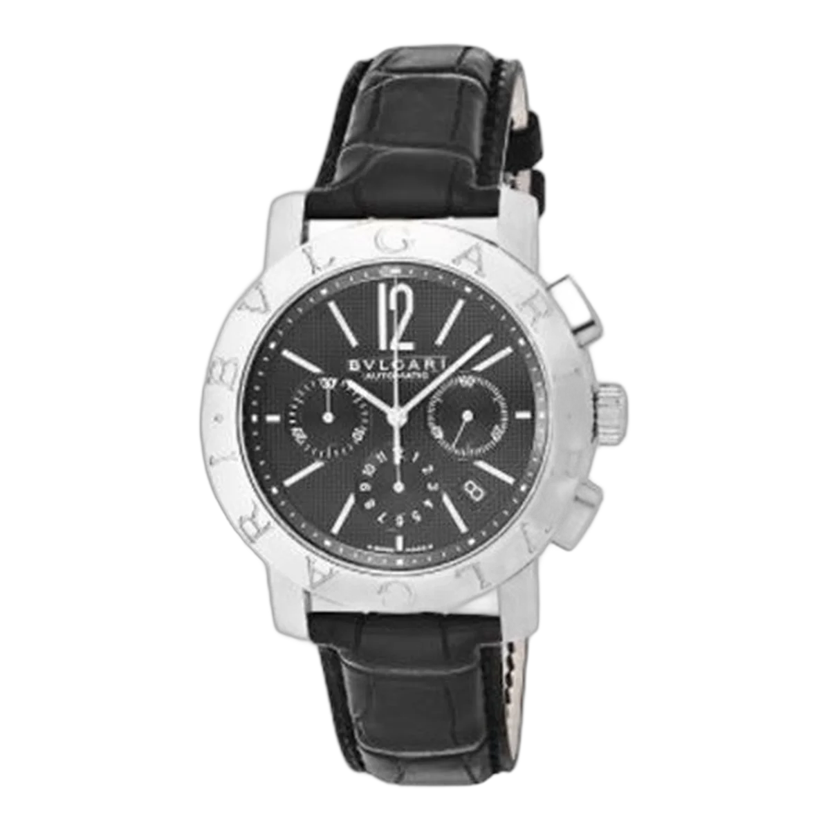 Bvlgari Bvlgari Bvlgari Black Dial Chronograph 42Mm Men's Watch