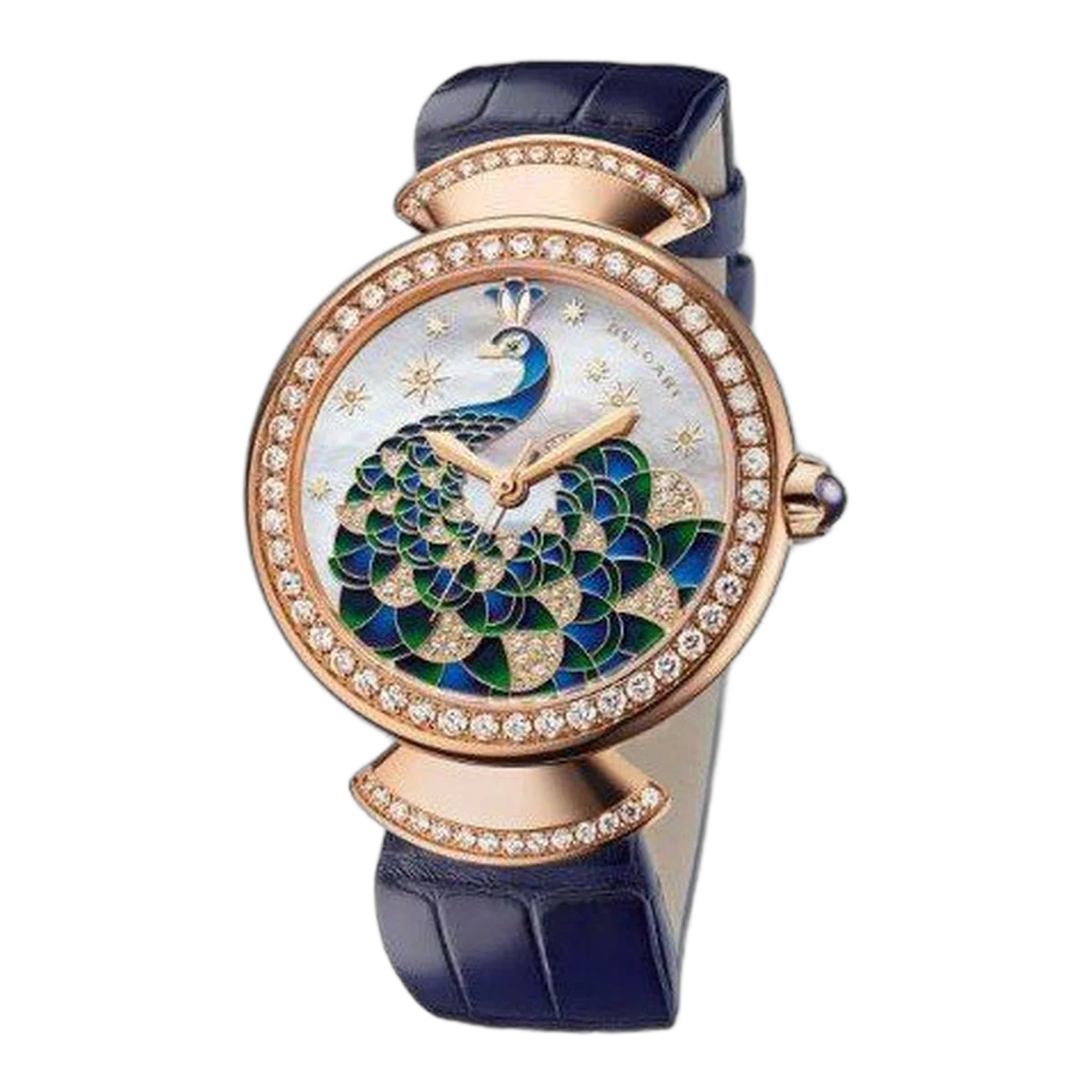 Bvlgari Diva'S Dream 37Mm 18Kt Rose Gold Ladies Watch