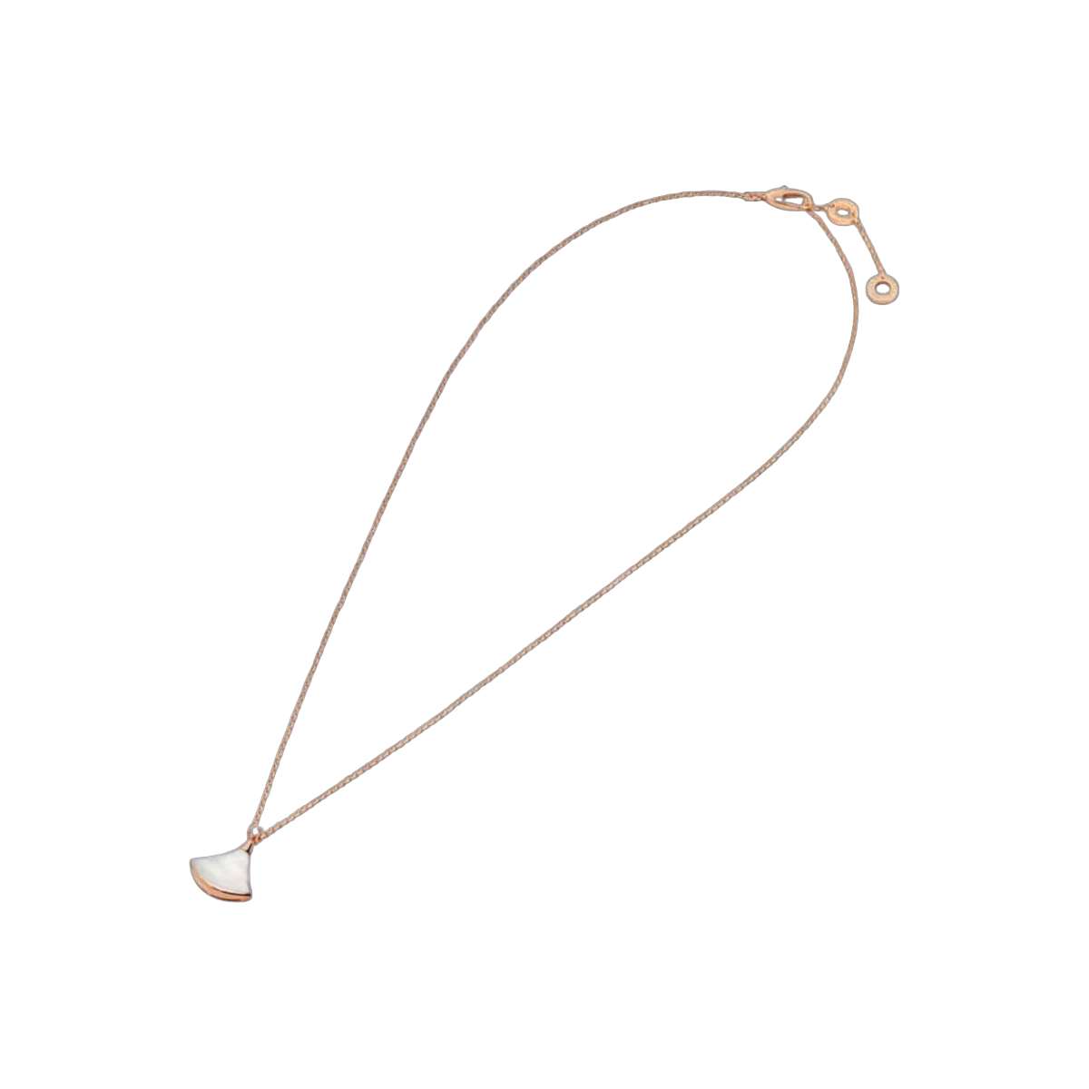 Bvlgari Divas 350581 Dream Necklace 18Kt Rose Gold With Diamond Pendant – additional product photo 2