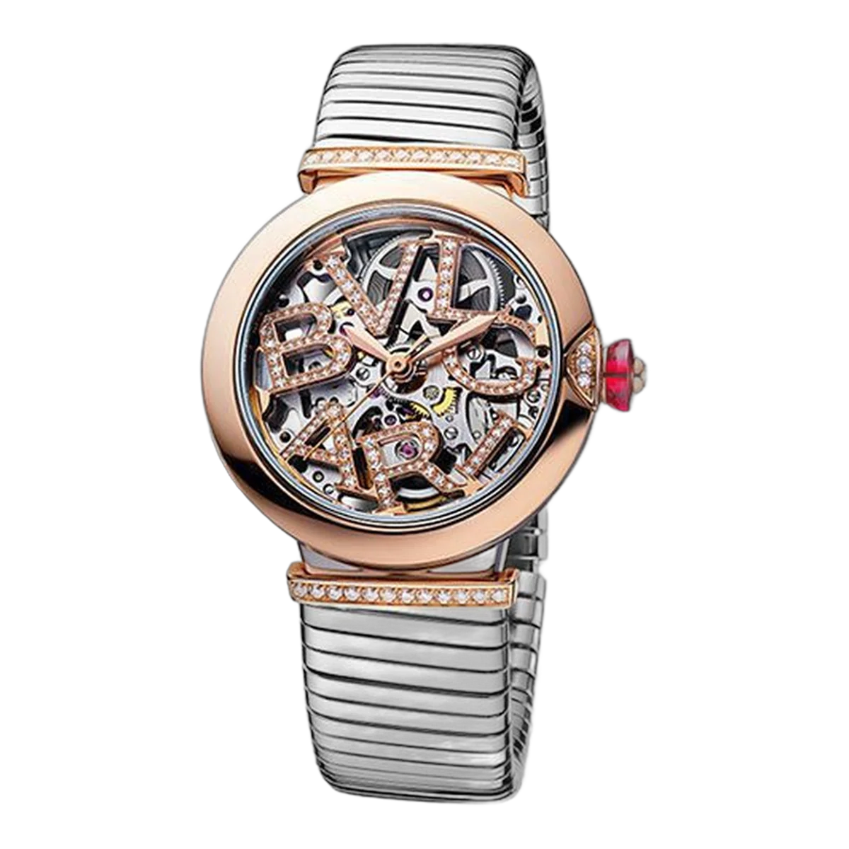 Bvlgari Lvcea 33Mm Stainless Steel Case Ladies' Watch