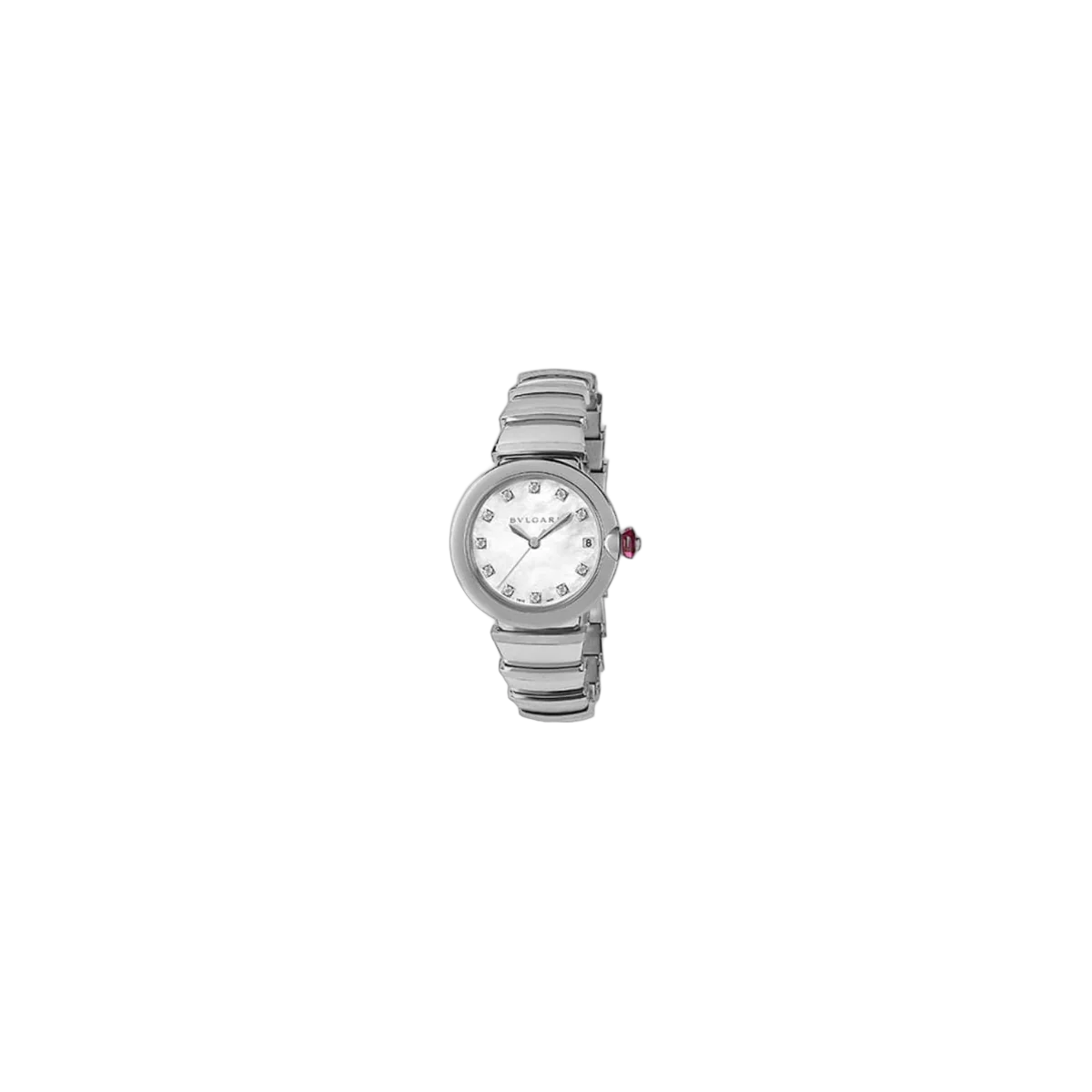 Bvlgari Lvcea Stainless Steel 33Mm Ladies Watch